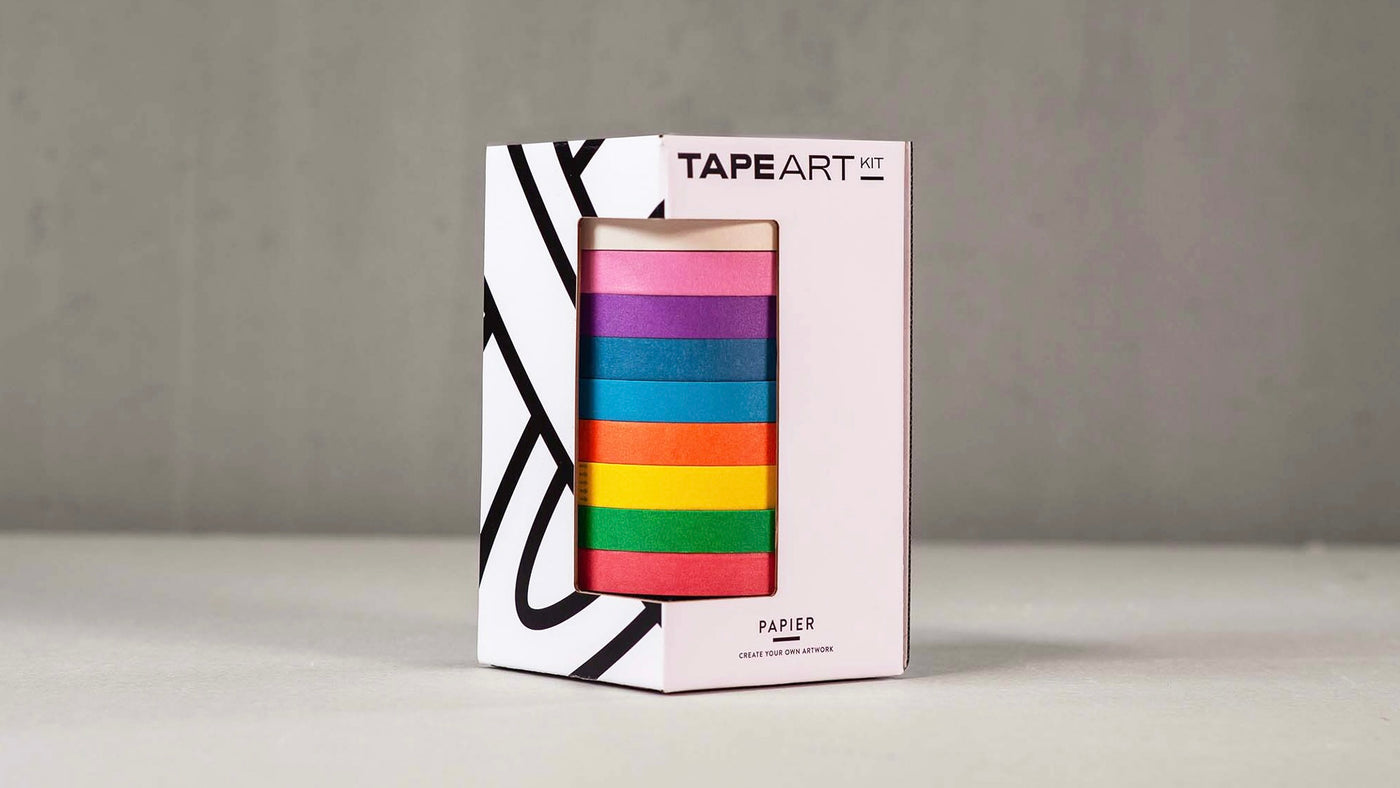 Tape Art Kit Papier Rainbow